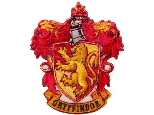 [90299155 1570219] Mono-Quick Aufbügelbild Harry Potter Gryffindor Wappen 1 Stück