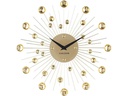 KARLSSON Wanduhr Sunburst Medium Ø 30 cm, Gold