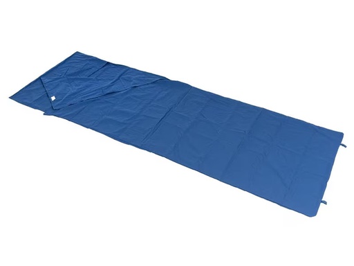 [90299869 1486566] KOOR Schlafsackeinlage Bozoolo Blau Baumwolle 80 x 220 cm
