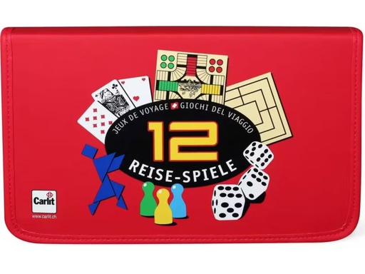 [90300086 420587] Ravensburger Familienspiel 12 Reise-Spiele