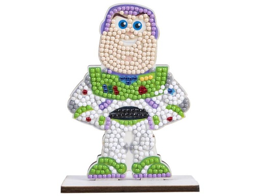[90300180 1563540] CRAFT Buddy Bastelset Crystal Art Buddies Disney Buzz Lightyear Figur