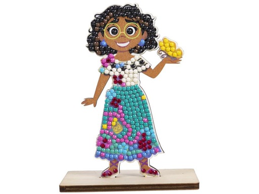 [90300246 1563541] CRAFT Buddy Bastelset Crystal Art Buddies Mirabel Figur