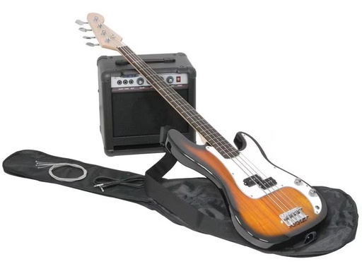 [90300272 1574753] MAX E-Bass GigKit Sunburst