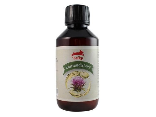 [90300331 1574931] Leiky Hunde-Nahrungsergänzung Mariendistelöl, 200 ml