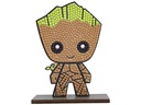 CRAFT Buddy Bastelset Crystal Art Buddies Marvel Groot Figur