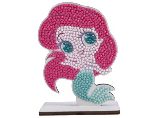 [90300435 1563539] CRAFT Buddy Bastelset Crystal Art Buddies Disney Arielle Figur