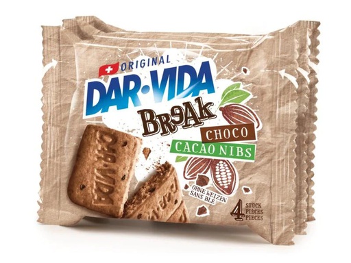 [90049839 1038784] DAR-VIDA BReAk Choco &amp; Cacaonibs 132 g