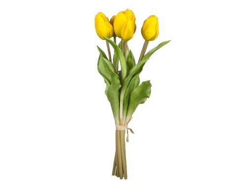 [90300706 1570709] Dekomat AG Kunstblume Tulpen Royla 7er Set, 38 cm