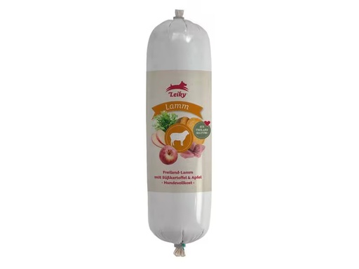 [90300738 1574936] Leiky Nassfutter Hundewurst Freiland-Lamm, 700 g
