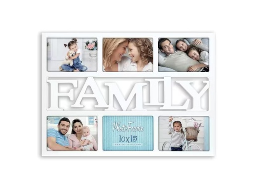 [90300853 1573741] Zep Bilderrahmen Family Weiss, 10 x 15 cm