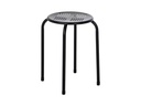 COCON Hocker Metall, Schwarz