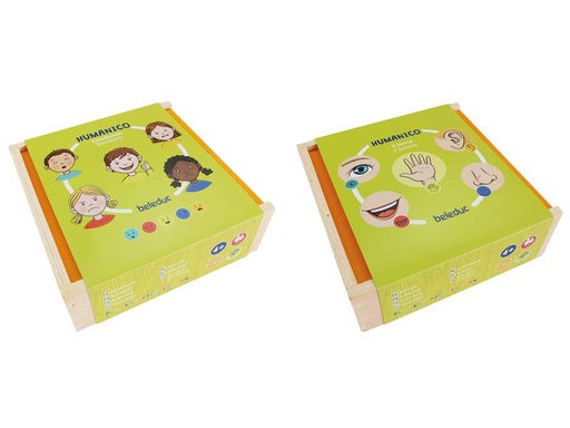 [90301216 1563054] Beleduc Kinderspiel Humanico Emotionen / 5 Sinne