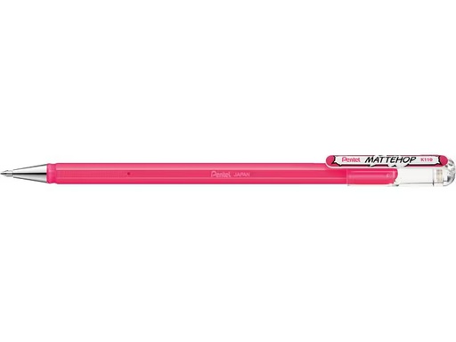 [90301277 1579887] pentel Gelschreiber Mattehop 1.0 mm, Pink