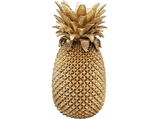 [90301398 1570785] Kare Vase Pineapple 50 cm, Gold