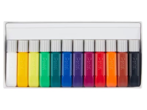 [90301472 1579878] pentel Textilfarbe 12-Farben Set