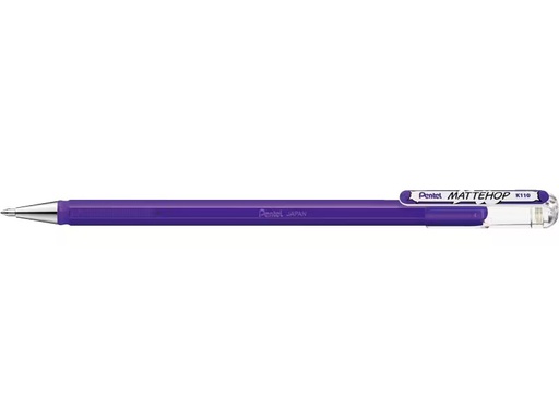 [90301473 1579888] pentel Gelschreiber Mattehop 1.0 mm, Violett