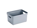 Sigma Home Aufbewahrungsbox 5 l Blau/Grau