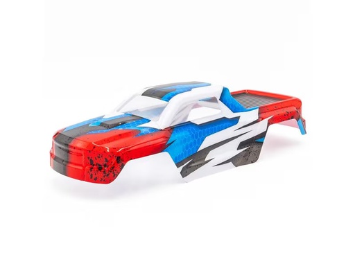 [90301720 1583777] Funtek Karosserie MTX, Blau / Rot 1:12