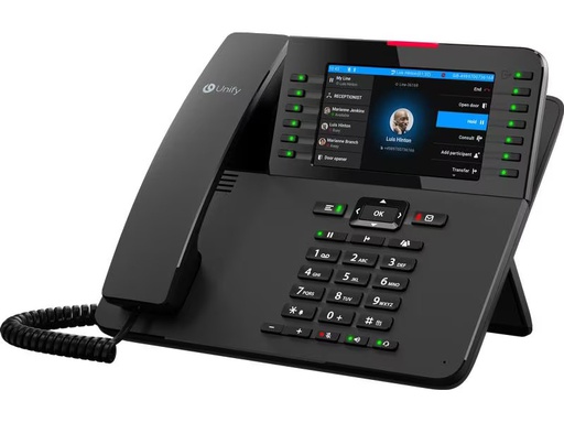 [90302107 1561845] UNIFY SIP Tischtelefon OpenScape CP710 Schwarz