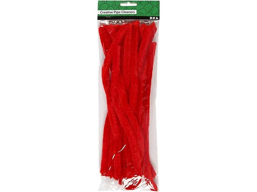 [90302139 1557016] Creativ Company Chenilledraht 15 mm, 15 Stück, Rot