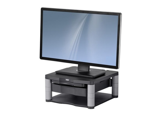 [90050003 221617] Fellowes Monitor Erhöhung PremiumPlus Anthrazit, Silber