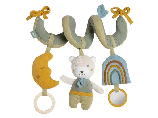 [90302291 1539333] fehn Kinderwagenspielzeug Activity-Spirale Natur Bär
