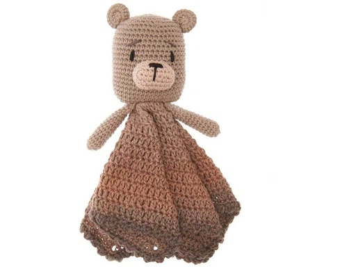 [90302376 1557291] Rico Design Häkelset Baby Blankies Teddy, 8-teilig