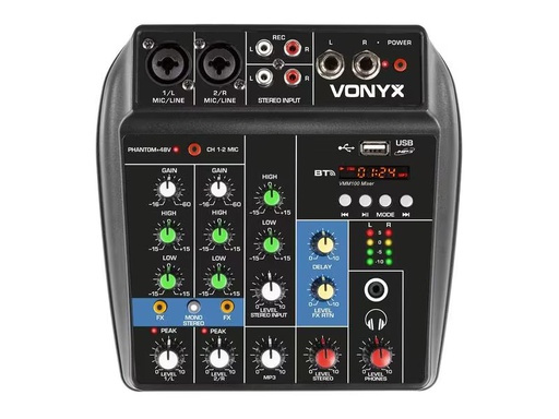 [90302607 1571193] Vonyx Mischpult VMM100