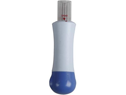 [90302675 1557061] Creativ Company Filznadel Halter und 7 Nadeln Blau/Weiss