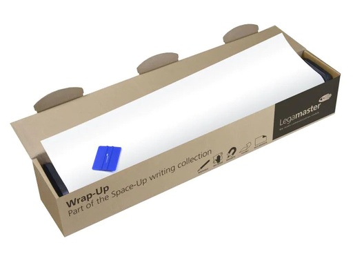 [90050198 918008] Legamaster Magnethaftendes Whiteboard Wrap-Up 101x300 cm, Selbstklebend