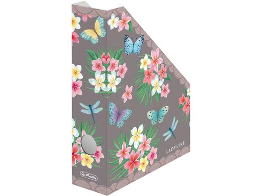 [90303083 1496895] Herlitz Stehsammler Ladylike Butterflies A4, 30 x 7.5 x 22.5 cm