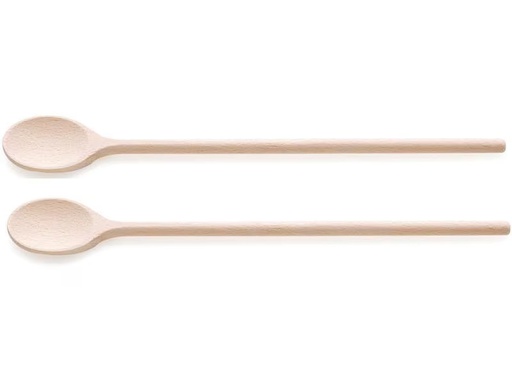 [90303091 1589030] Kela Kochlöffel Maribor 35 cm, 2 Stück, Hellbraun