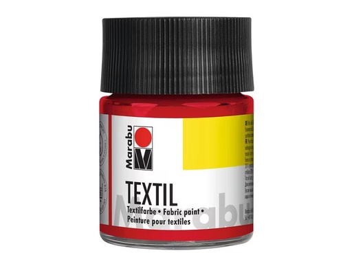 [90303098 1574357] Marabu Textilfarbe 50 ml, Kirschrot