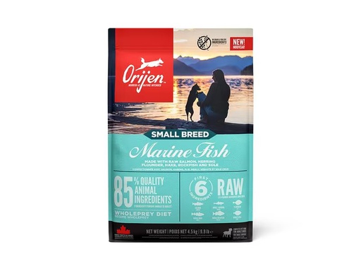 [90303113 1580466] Orijen Trockenfutter Dog Small Breed Marine Fish, 4.5 kg