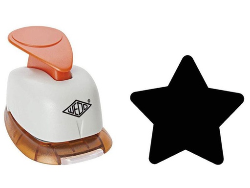 [90303139 387344] WEDO Motivstanzer Stern, 1.5 cm