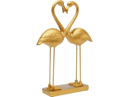[90303255 1570805] Kare Dekofigur Flamingo Love 39 cm