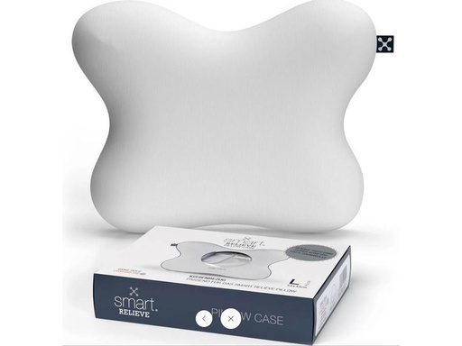 [90303426 1571602] Smartsleep Kopfkissenbezug Relieve L 54 x 43 x 13.5 cm, Weiss