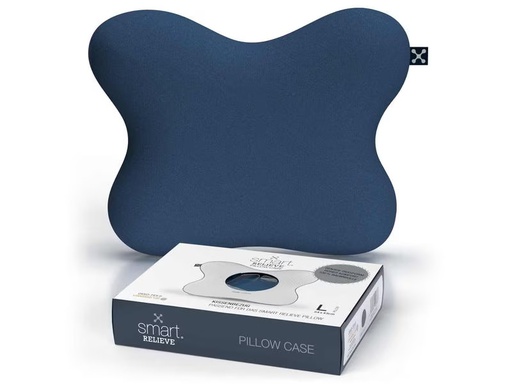 [90303432 1571601] Smartsleep Kopfkissenbezug Relieve L 54 x 43 x 13.5 cm, Dunkelblau