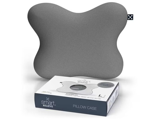 [90303461 1571599] Smartsleep Kopfkissenbezug Relieve L 54 x 43 x 13.5 cm, Grau