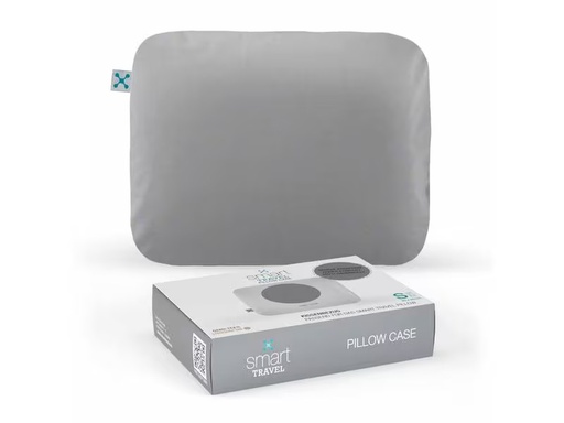 [90303521 1571609] Smartsleep Kopfkissenbezug Travel S 40 x 30 x 10 cm, Grau