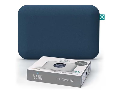[90303558 1571606] Smartsleep Kopfkissenbezug Comfort XL 60 x 40 x 13.5 cm, Dunkelblau