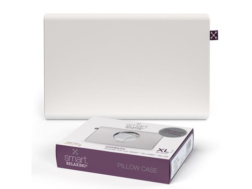 [90303577 1571620] Smartsleep Kopfkissenbezug Relaxing + XL 60 x 40 x 7 cm, Weiss