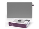 Smartsleep Kopfkissenbezug Relaxing + XL 60 x 40 x 7 cm, Grau