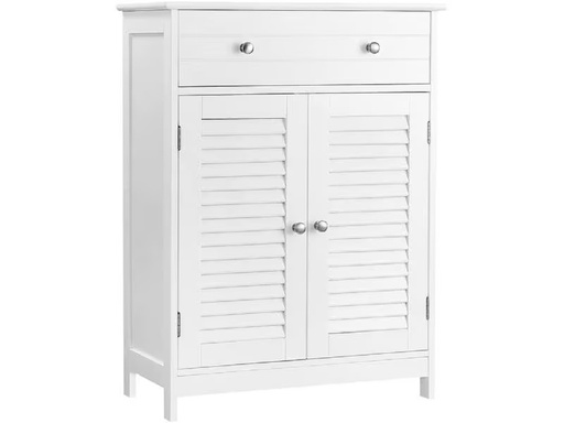 [90303708 1573129] VASAGLE Kommode 60 x 80 cm, Weiss