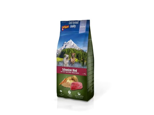 [90303814 1587403] DeliBest Halbfeuchtfutter Premium Complete Sensitive Dog, Rind, 4 kg