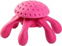 KIWI WALKER Hunde-Spielzeug Octopus Rosa, S, 13 x 13 x 7 cm