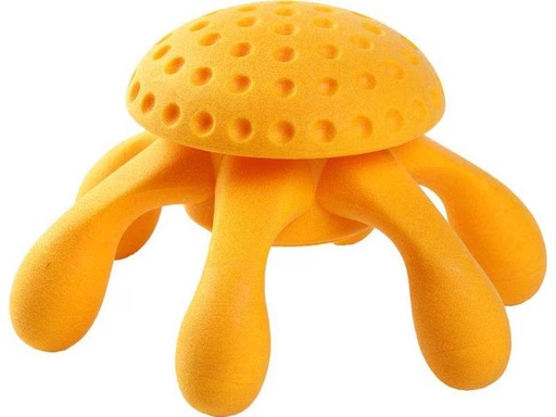 [90303914 1576313] KIWI WALKER Hunde-Spielzeug Octopus Orange, S, 13 x 13 x 7 cm