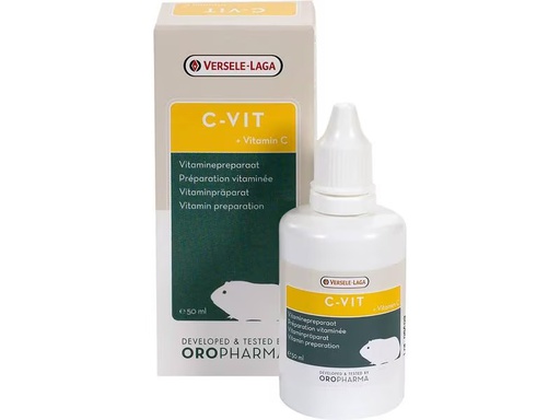 [90303954 1558239] Versele Laga Vitamin-Drops C-Vit Vitaminpräparat, 50 ml