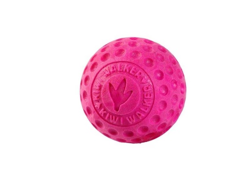 [90303984 1576293] KIWI WALKER Hunde-Spielzeug Ball Rosa, M, Ø 8 cm