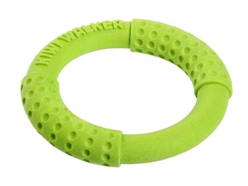 [90304044 1576306] KIWI WALKER Hunde-Spielzeug Ring Grün, S, Ø 13 cm